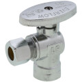 Product Image of 3/8" FIP x 3/8" OD Compression Angle Stop Valve - No Lead (Chrome)