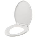 Product Image of Elongated Slow-Close Toilet Seat, White
