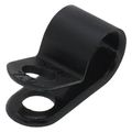 Product Image of 5/16" Nylon Cable Clamp HEYCO #3305 (White) or #3355 (Black), 8136073