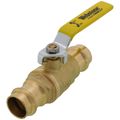 Product Image of 3/4" Press Full Port Forged Brass Ball Valve (Lead Free)