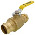 Product Image of 1-1/2" Press Full Port Forged Brass Ball Valve (Lead Free)