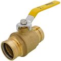 Product Image of 2-1/2" Press Full Port Forged Brass Ball Valve (Lead Free)