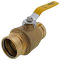 Product Image of 3" Press Full Port Forged Brass Ball Valve (Lead Free)