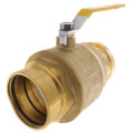 Product Image of 4" Press Full Port Forged Brass Ball Valve (Lead Free)