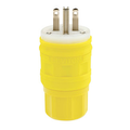Product Image of 15A, 250V NEMA 6-15P, 2P, 3W, Plug, Straight Blade, Grounding, Wetguard (Yellow)