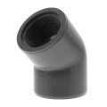 1" PVC Schedule 80 45° Elbow (FPT)