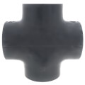 4" PVC Schedule 80 Cross (Socket)