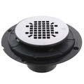 Product Image of 2" ABS Shower Pan Drain Snap-in Stainless Steel Strainer w/ Plastic Rim
