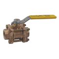 Product Image of 1-1/2" 3-Piece Full Port Threaded Ball Valve (170 Cv)