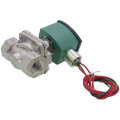 Product Image of 3/4" Normally Open 2-Way Solenoid Valve for Hot Water, 5.5 Cv (120V)