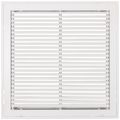 Product Image of 20" x 20" Steel Fixed Bar Filter Grille w/ 2" Filter (White)
