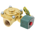 Product Image of 1" NPT Normally Closed 2-Way Hot Water/Steam Solenoid Valve (120/60AC)