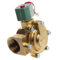 1-1/2" NPT Normally Closed 2-Way Solenoid Valve (120/60VAC)