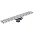 Product Image of 48" ABS Linear Shower Drain w/ Square Hole Strainer
