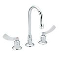 Product Image of M-Dura Commercial Bar Faucet w/ 2 Smooth Wrist Blade Handles, 1.2 GPM, Chrome, 8248SMF12