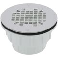 Product Image of 2" PVC Shower Drain w/ Snap In 18 Gauge Strainer