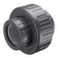Product Image of 16mm x 1/2" PVC Sch. 80 Transition Union With FKM O-Ring Seal (S x FPT)