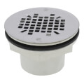 Product Image of 2" PVC Shower Module Drain w/ Snap-In Strainer (Slip-Fit/Solvent Weld)