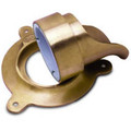 Product Image of 4" G-O-N Glue On Nozzle and Escutcheon (Cast Nickel Brass)