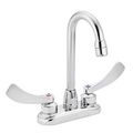 Product Image of M-Dura Commercial Bar Faucet w/ 2 Wrist Blade Handles, 2.2 GPM, Chrome, 8278SM