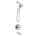 Product Image of Tiffin Posi-Temp Tub And Shower Trim w/ 1.75 Gpm Magnetix Docking, 82879 (Chrome)