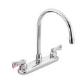 Product Image of M-DURA 2 Handle Kitchen Faucet, 1.5 GPM, 8287 (Chrome)