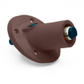 Product Image of 22 Series Panel Mount Receptacle, Male, 690A Max, 600V 30 Degree Angle, 1.00"L Threaded Stud Termination, 250-777 MCM Cable Range (Brown)