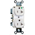 Product Image of Extra Heavy-Duty Hospital Grade Receptacles w/ Back & Side Wire - 20A White (125V)