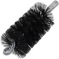 Product Image of 2-1/4" Single Spiral Black Oil Tempered Wire Brush for 2-1/2" Flue (8" Total Length)