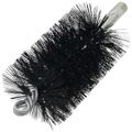 Product Image of 2-3/4" Single Spiral Black Oil Tempered Wire Brush for 3" Flue (8" Total Length)
