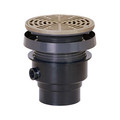 Product Image of 2" ABS FinishLine Adjustable Complete Assembly Floor Drain, Nickel Bronze Strainer w/ 6.5 Top (Hub)