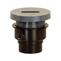 Product Image of 3" x 4" ABS FinishLine Adjustable Rough-In Floor Drain w/ Coring Plug (Hub)