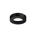 Product Image of Undermounted Light Housing Round Metal Surface Mount Trim Ring - Black