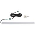 Product Image of 9" Surface Mounted End Light Bar w/ Linkable Cable, Fits 12" Cabinet Width - Silver