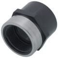 3/8" SOC x SR FIPT PVC Schedule 80 Special Reinforced Female Adapter