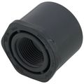 Product Image of 1-1/2" x 3/4" PVC Sch. 80 Flush Style Reducer Bushing (Spigot x FPT)