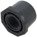 Product Image of 2" x 1" PVC Sch. 80 Flush Style Reducer Bushing (Spigot x FPT)