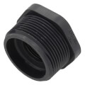 Product Image of 1-1/2" x 3/4" PVC Sch. 80 Flush Style Special Reinforced Reducer Bushing (MPT x FPT)