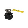 Product Image of 3/4" Threaded Full Port Class 600 3 Piece Carbon Steel Ball Valve, 83B14401