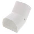 Product Image of 3.5" 45° Inside Vertical Elbow - LCFI92W (White)