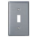 Product Image of 1-Gang Wallplate, Toggle Switch (430 Stainless Steel)