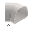 Product Image of 4.5" 45° Flat Elbow - LKF122W (White)