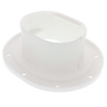 Product Image of 4.5" Wall Flange - LWF122W (White)