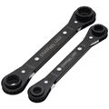Product Image of Combination Ratcheting Wrench Set (2pc)
