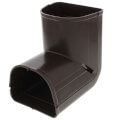 Product Image of 3.5" 90° Inside Vertical Elbow - LCI92B (Brown)