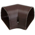 Product Image of 4.5" 45° Flat Elbow - LKF122B (Brown)