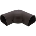 Product Image of 4.5" 45 to 90-Degree Adjustable Flat Elbow - LKA122B (Brown)
