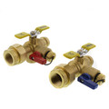 Product Image of 1" Press Isolator E-X-P E2 Tankless Water Heater Service Valve Kit (Lead Free)