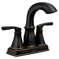 Product Image of Hensley Mediterranean Bronze 2 Handle High Arc Bathroom Faucet, WS84411MBRB