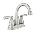 Product Image of Banbury Spot Resist Brushed Nickel 2 Handle High Arc Bathroom Faucet, 84943SRN
